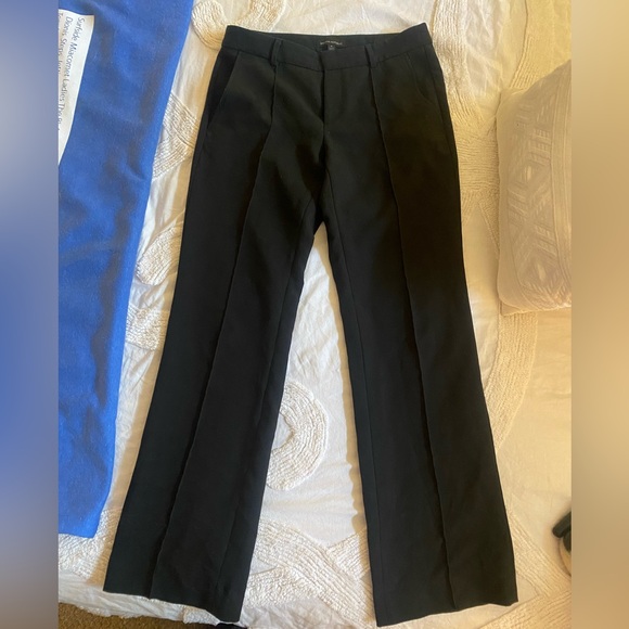Banana Republic Front Seam Dress Pants Black - Picture 1 of 3